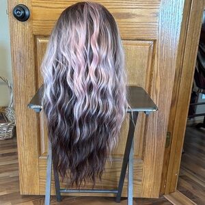 Chelsea Smith Crowns Wig Becky Chocolate Strawberry